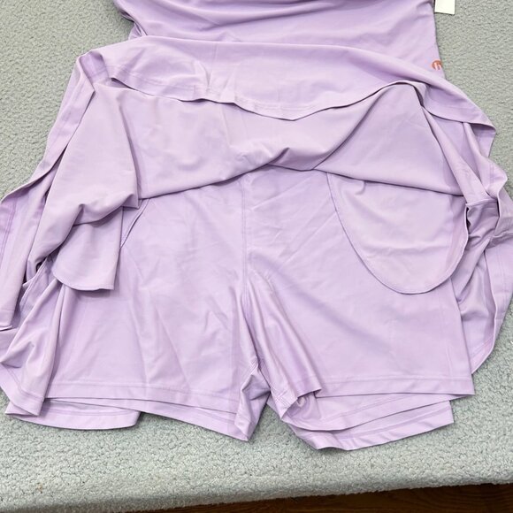 Honey Mark Swim Set 2XL Lavender Sugar Skort & Basil Wrap Top 2 Piece Set NEW - Picture 6 of 15
